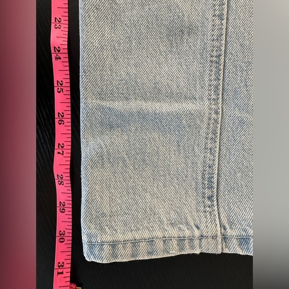 Zara Women's Light Blue Straight Leg Jeans - Picture 6 of 8